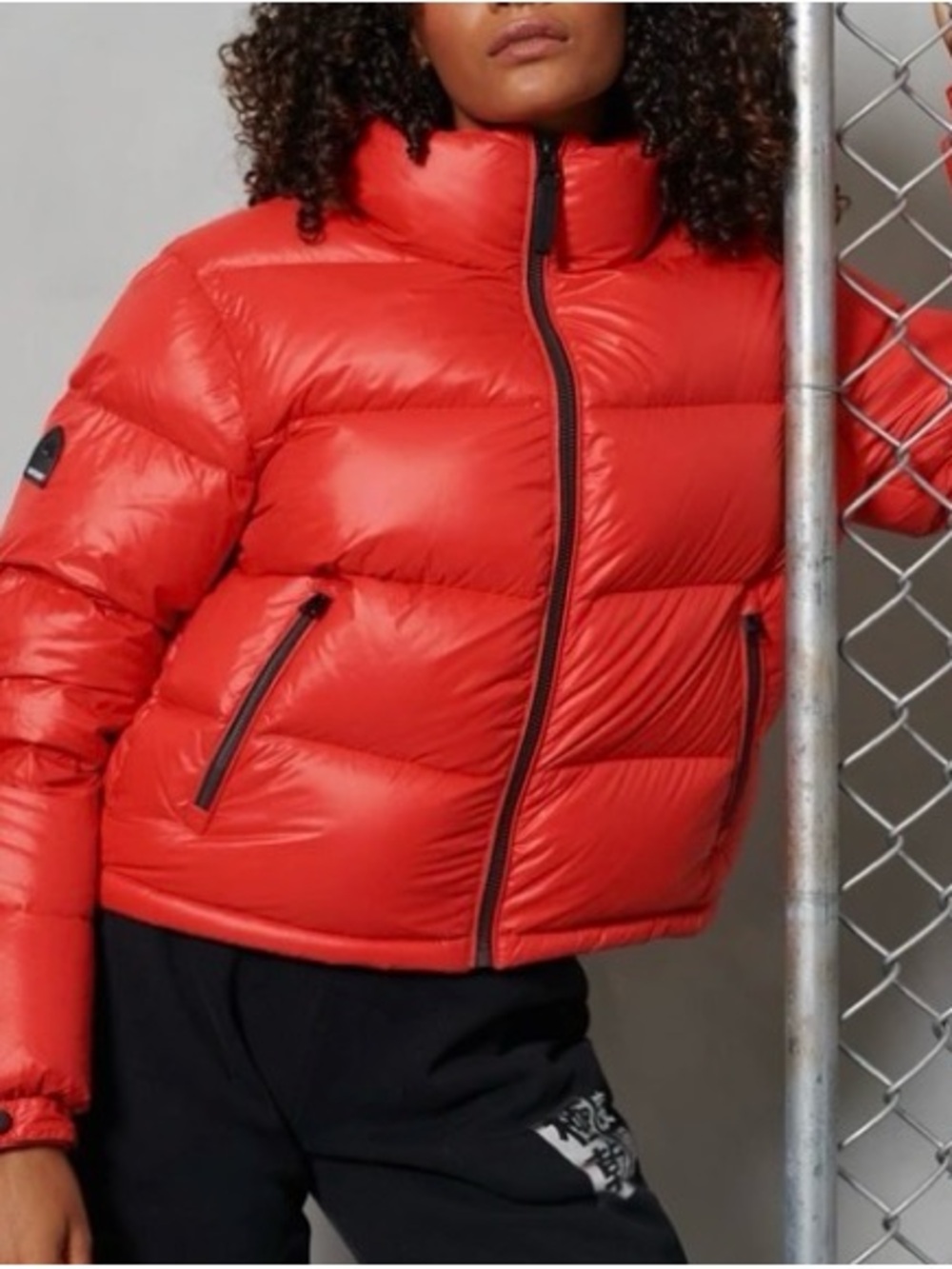 Superdry Red Quilted Puffer Jacket